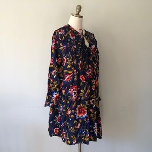Old Navy Floral Pullover XL Long Sleeve Dress